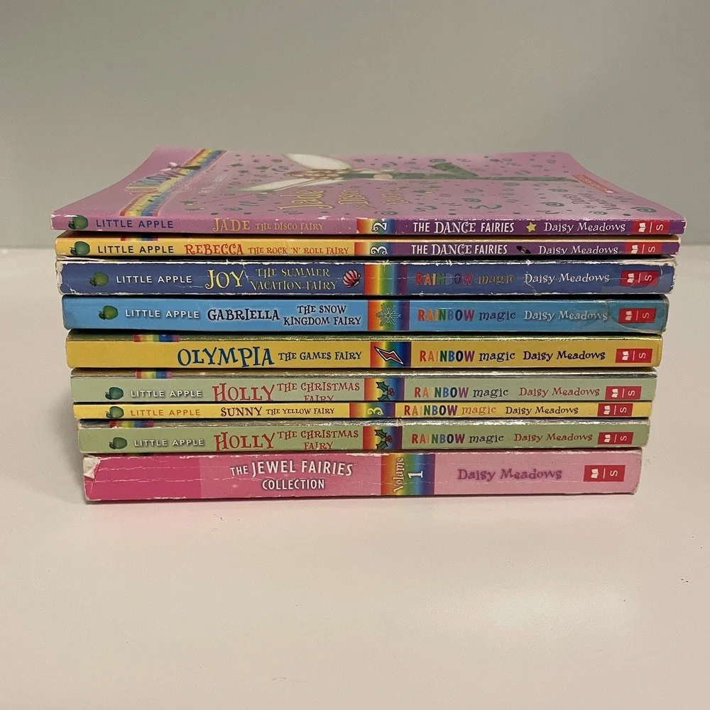 Rainbow Magic Fairy Lot of ‎ 9 Paperback Books for Young Readers - Daisy Meadows